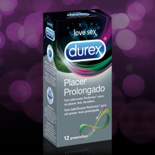 Durex placer prolongado - preservativos (12 u)