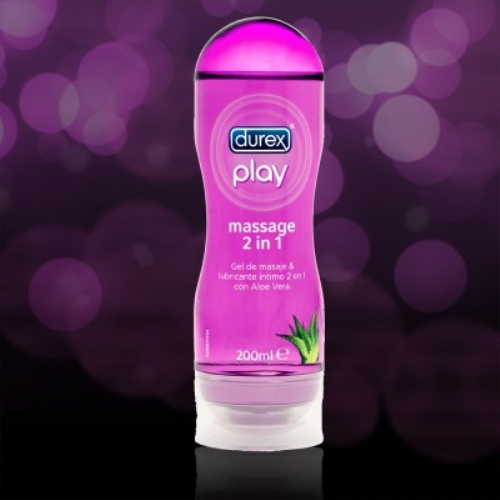 DUREX PLAY MASSAGE LUBRICANTE ALOE VERA