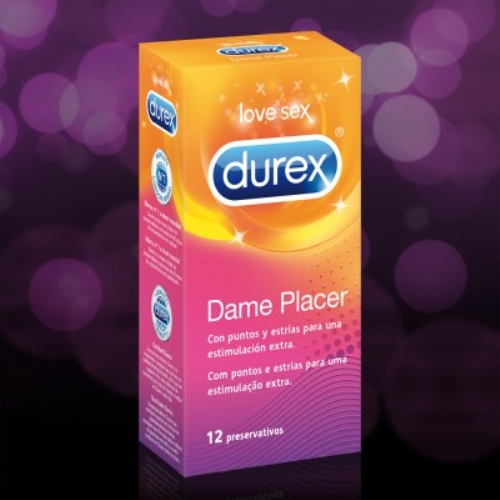 Durex dame placer - preservativos (12 u)