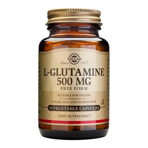 L glutamina 500mg 50n capsulas