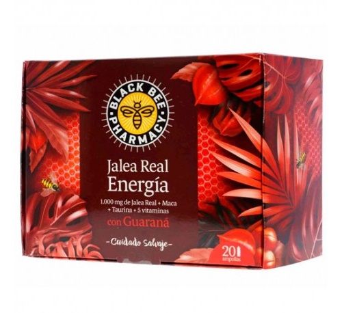 Black bee pharmacy jalea energia (20 viales 10 ml)