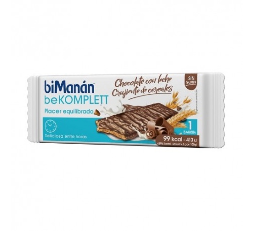 Bimanan snack chocolate con leche crujiente cere