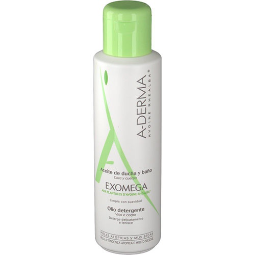 A-derma exomega control aceite limpiador emoliente 1 envase 500 ml - emoliente