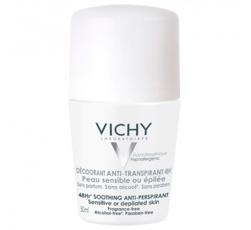 VICHY DESODORANTE BOLA PIEL SENSIBLE (50 ML)