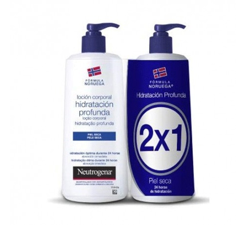 Neutrogena formula noruega hidratacion profunda - locion corporal rapida absorcion piel seca (750 ml