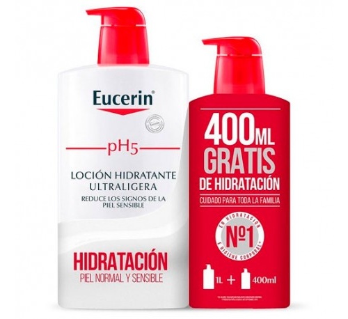 Eucerin ph5 locion hidratante ultraligera (1000 ml)