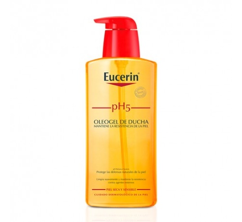 Oleogel de ducha eucerin piel sensible ph-5 1 envase 400 ml - eucerin piel sensible ph-5