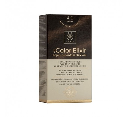 Apivita tinte argan 4.0 brown