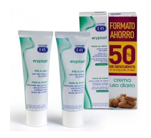 E45 LUTSINE ERYPLAST PASTA AL AGUA (125 G ENVASE DUPLO)
