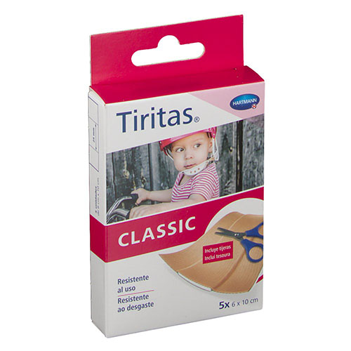 TIRITAS CLASSIC - APOSITO ADHESIVO (PRECORT  0,5 M X 6 CM)