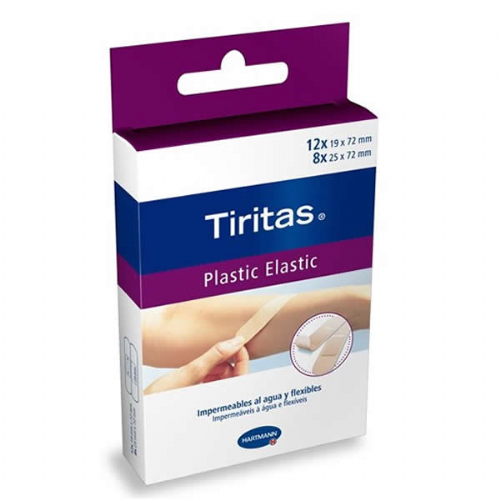 TIRITAS PLASTIC - APOSITO ADHESIVO (ELASTIC SURTIDO 20 U (19 X72 12U /25 X72 8 U))