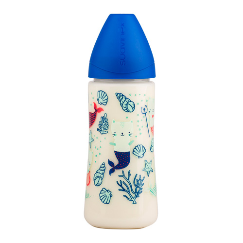 BIBERON PP BOCA ANCHA T LATEX ANATOMICA - SUAVINEX (360 CC + T2 L)