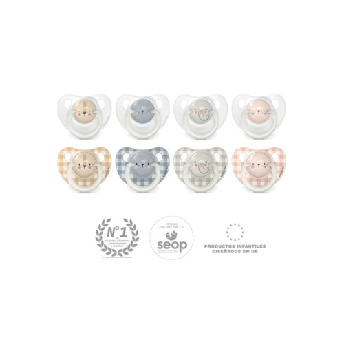 Chupete silicona t anatomica - suavinex noche (0- 6 m 2 u)