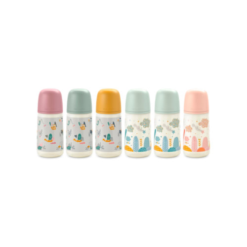 Biberon tetina silicona fisiologica - suavinex (flujo m 270 ml)