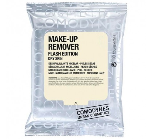 COMODYNES CONVENIENT COSMETICS - MAKE UP REMOVER SENSITIVE & DRY SKIN (20 TOALLITAS)