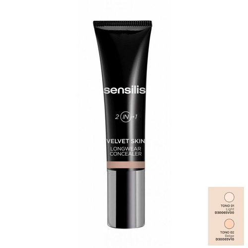Sensilis velvet skin concealer&filler (01 light 7 ml)