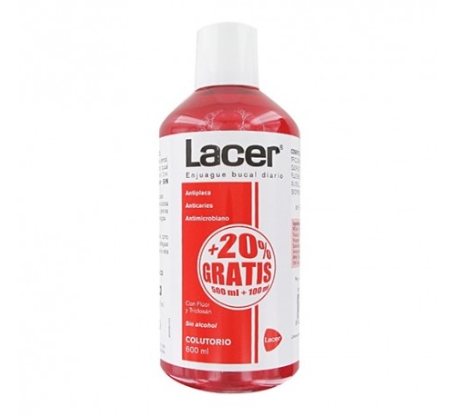 Lacer cuidado bucal colutorio (1 envase 500 ml)