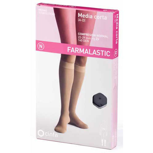 Media corta (a-d) comp normal - farmalastic (negra t- gde)