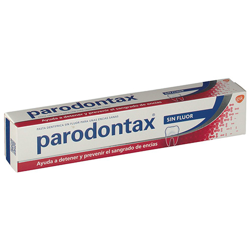 PARODONTAX SIN FLUOR PASTA DENTAL (75 ML)