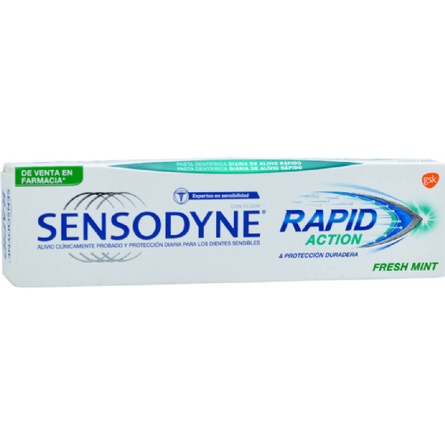 Sensodyne rapid pasta dental (fresh mint 75 ml)
