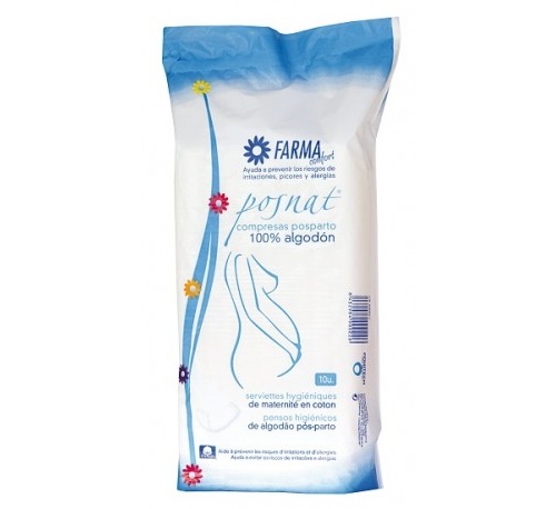 Compresas postparto farmaconfort posnat 10 unidades - farmaconfort posnat