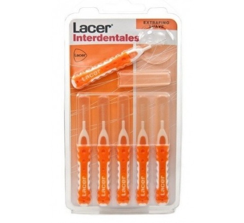 Cepillo interdental lacer extrafino suave 6 unidades - lacer