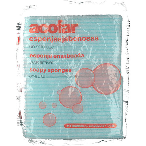 Acofar esponja enjabonada desechable (24 esponja)