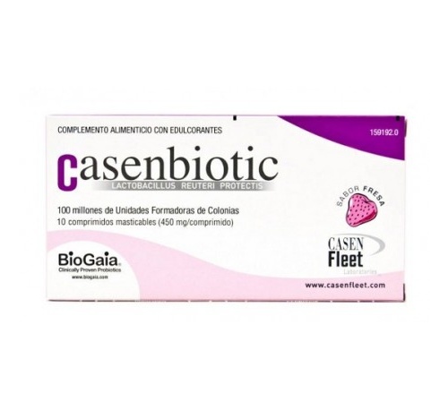 CASENBIOTIC (10 COMP SABOR FRESA)