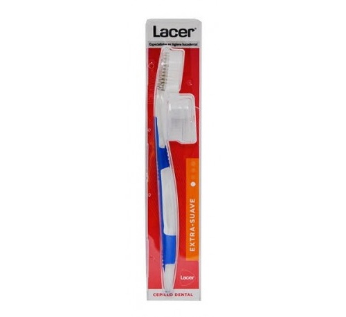 Cepillo dental adulto lacer extra-suave 1 unidad - lacer