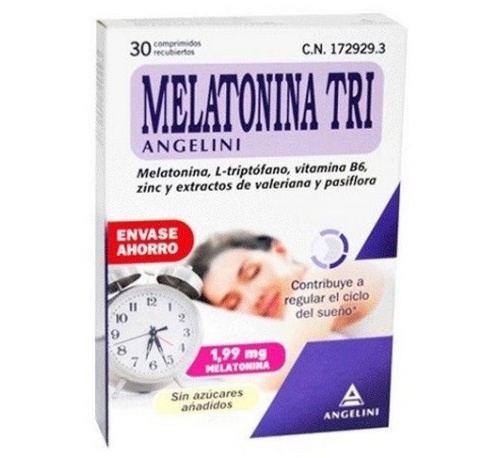 ANGELINI NATURA MELATONINA TRI (1.99 30 COMP)