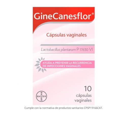 Ginecanesflor (10 cap vaginales)