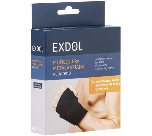 Muñequera metacarpiana - nosa termik (t-u)