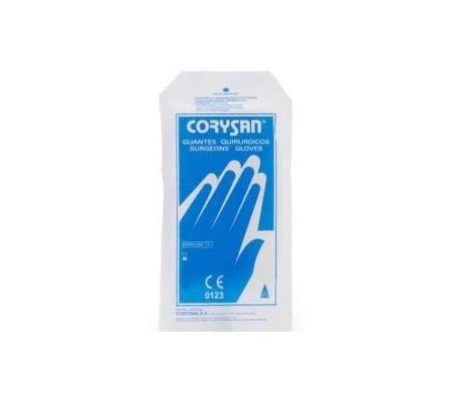 GUANTE DE CIRUGIA - CORYSAN ESTERIL (LATEX T-7 2 U)