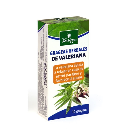 Kneipp valeriana classic (30 grageas)