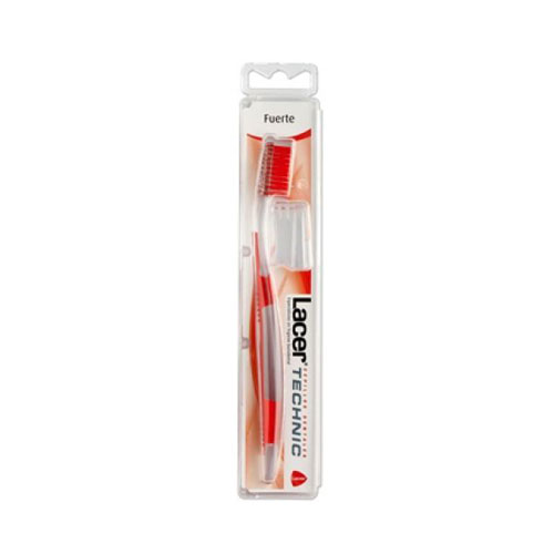 Cepillo dental adulto lacer fuerte 1 unidad - lacer