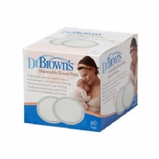 DISCOS ABSORBENTES LACTANCIA - DR BROWN,S DESECHABLES (60 U)