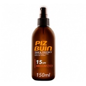 PIZ BUIN FPS - 15 PROTECCION MEDIA - ACEITE EN SPRAY SOLAR ACELERADOR DE BRONCEADO (150 ML)