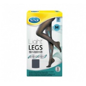 Medias e.t. cint comp ligera 20 den - scholl light legs (negro t - m)