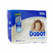 Pañal infantil dodot sensitive recien nacido talla 0 <3 kg 24 unidades - dodot protection plus sensi