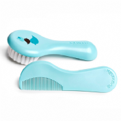 CEPILLO Y PEINE INFANTIL SOFT - SUAVINEX (AZUL DECORADO)