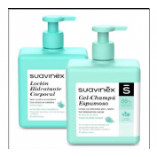 Suavinex duplo gel espumoso + locion (pack 500 ml + 500 ml)