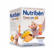 NUTRIBEN CACAO CON GALLETAS MARIA (500 G)