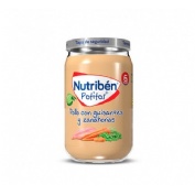 Nutriben pollo con guisantes y zanahorias (potito 235 g)