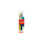 Cepillo dental adulto lacer 2 unidades suave duplo - lacer