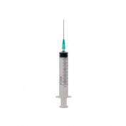 Jeringa de tres cuerpos con aguja icoplus3 10 ml central a:0,8 x 40 mm g21 100 unidades - icoplus3