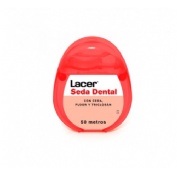 LACER SEDA DENTAL CON CERA, FLUOR Y TRICLOSAN (50 M)
