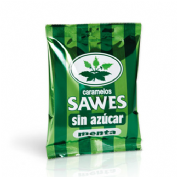 Sawes caramelos bolsa sin azucar (bolsa menta 50 g)