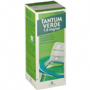 TANTUM VERDE 1,5 mg/ml SOLUCION PARA GARGARISMOS Y ENJUAGUE BUCAL , 1 frasco de 240 ml