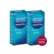 DUREX PACK NATURAL 12 U SEGUNDA MITAD PRECIO
