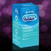 Durex natural plus - preservativos (24 u)